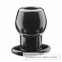 Perfect Fit Tunnel Plug Large Black - anatomiczna zatyczka tunelowa, duża Perfect Fit