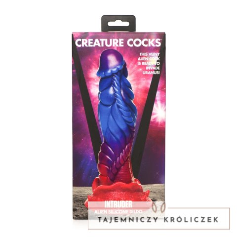 XR Brands Alien Fantasy silikonowy model intymny z przyssawką 20 cm XR Brands