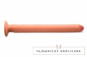 XR Brands Hosed Slim silikonowy wąż higieniczny 39 cm czarny XR Brands