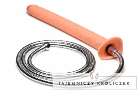 XR Brands Hosed Slim silikonowy wąż higieniczny 39 cm czarny XR Brands