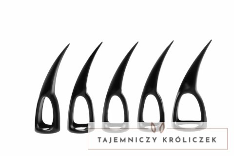 XR Brands Zestaw 10 Pierścieni Sensorycznych Claws Czarny - 5 Rozmiarow XR Brands