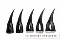 XR Brands Zestaw 10 Pierścieni Sensorycznych Claws Czarny - 5 Rozmiarow XR Brands