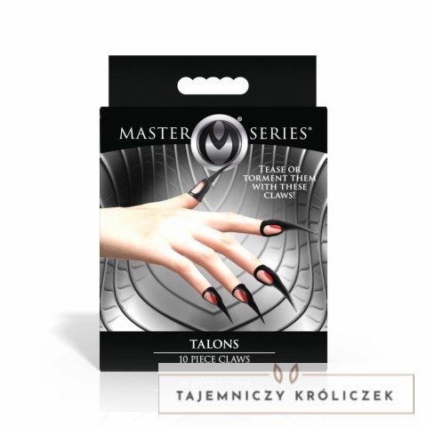 XR Brands Zestaw 10 Pierścieni Sensorycznych Claws Czarny - 5 Rozmiarow XR Brands