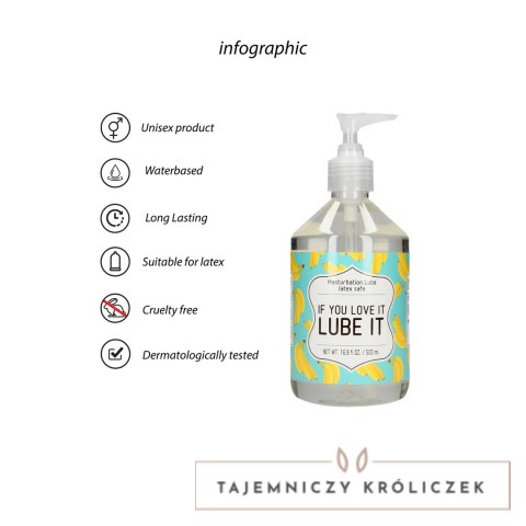 Shots S-Line If You Love It Lube It żel intymny na bazie wody 500ml S-Line by Shots