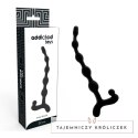 Addicted Toys kulki treningowe anatomiczne 22 cm czarne TPR ADDICTED