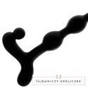Addicted Toys kulki treningowe anatomiczne 22 cm czarne TPR ADDICTED