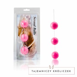 Baile kulki połączone ABS rożowe 20cm z pierścieniem, O 34mm BAILE