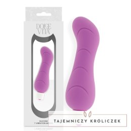 Dolce Vita Model G-Spot Fioletowy, silikonowy, 7 trybow, 122x40 mm DOLCE VITA