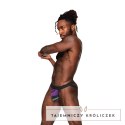 Espiral Galactica Jockstrap L/XL czarny z elastycznym pierścieniem Male Power