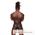 Espiral Galactica Jockstrap L/XL czarny z elastycznym pierścieniem Male Power