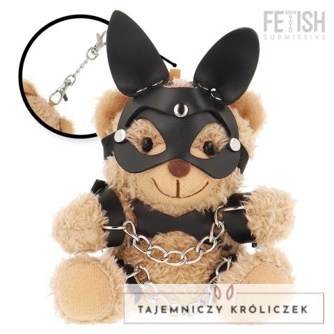 Fetish Submissive Mishka Teddy Bear Model 5 kolekcjonerski z zawieszką FETISH SUBMISSIVE