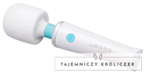 Le Wand Classique Mini Biała Masażerka Kompaktowa Wodoodporna 14,1cm Le Wand