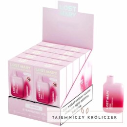 Lost Mary BM600 Jednorazowy Inhalator 2% Nikotyny Lod Truskawkowy 600 zaciągnięć LOST MARY