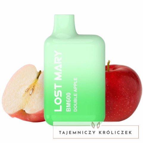 Lost Mary BM600 Podwojny Jabłko 2% Jednorazowy Vape 600 zaciągnięć LOST MARY