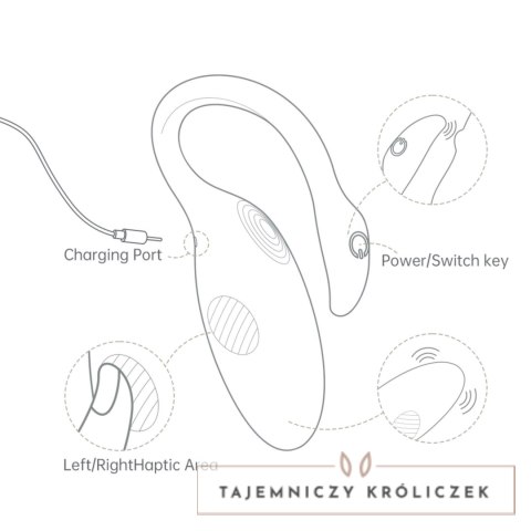 Magic Motion Flamingo Max Orange - Inteligentny Trener Kegla IPX6 Magic Motion