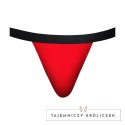 Male Power Hot Mesh Jock L/XL czerwono-czarny anatomiczny model Male Power