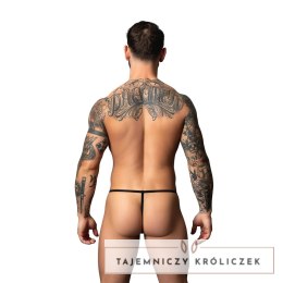 Male Power Liquid Onyx 2.0 - String Wetlook Czarny Uniwersalny Male Power