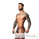 Male Power Soo Cumfy Jock L/XL marmurkowy granatowy, modal Male Power
