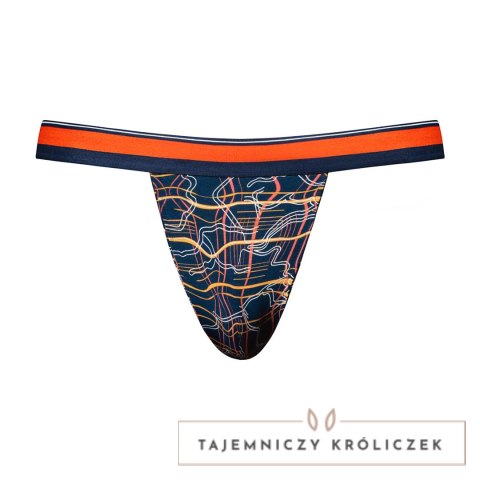 Male Power Soo Cumfy Jock L/XL marmurkowy granatowy, modal Male Power