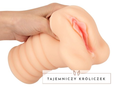 Nature Skin Model V Real Touch, miękki system, 16 cm, TPE Nature Skin