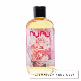 Nuru Olejek do Masażu Rożany 250 ml - Naturalny z Ekstraktem z Alg Nuru