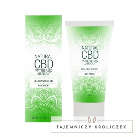 Pharmquests Shots Naturalny lubrykant wodny CBD 50ml, hipoalergiczny Pharmquests by Shots