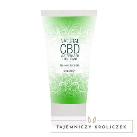 Pharmquests Shots Naturalny lubrykant wodny CBD 50ml, hipoalergiczny Pharmquests by Shots