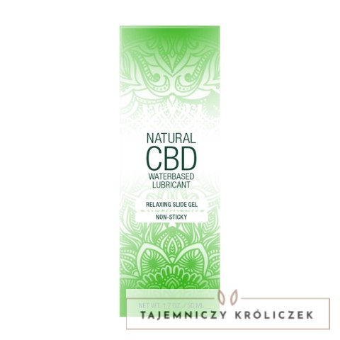 Pharmquests Shots Naturalny lubrykant wodny CBD 50ml, hipoalergiczny Pharmquests by Shots