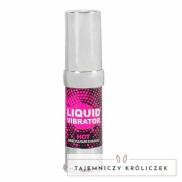 Secret Play żel intymny w płynie 15ml - system wibracyjny, truskawka z kremem SECRETPLAY