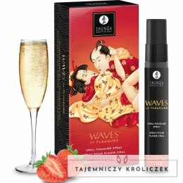 Shunga Waves Spray Smakowy Truskawka 20ml do Pielęgnacji Ust SHUNGA APHRODISIACS