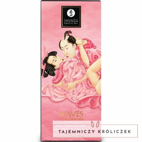 Shunga Waves Spray do Ust Arbuzowy 20ml - Odświeżający Aromatyczny Preparat SHUNGA APHRODISIACS