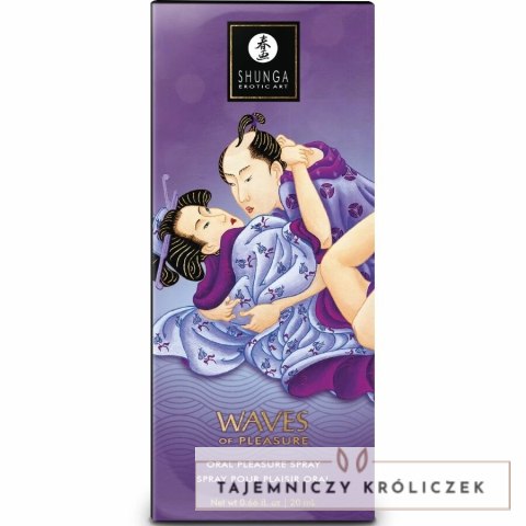 Shunga Waves Spray do Ust Egzotyczne Owoce 20ml - nawilżający aromat SHUNGA APHRODISIACS
