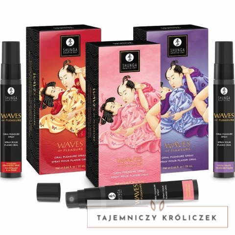 Shunga Waves Spray do Ust Egzotyczne Owoce 20ml - nawilżający aromat SHUNGA APHRODISIACS