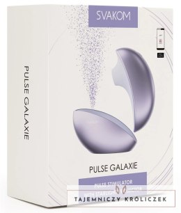 Svakom Pulse Galaxy Lilac - stymulator powietrzny z projektorem LED SVAKOM