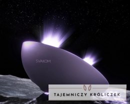 Svakom Pulse Galaxy Lilac - stymulator powietrzny z projektorem LED SVAKOM