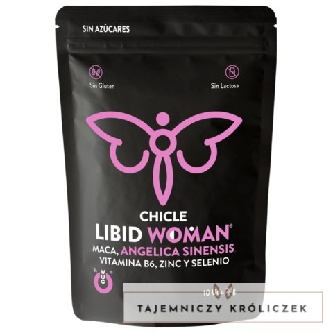 WUG Sex Sense Woman - Gumy z Angelica Sinensis, Maca i Cynkiem 10 szt. WUG GUM