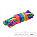 Master Series Cuerda Arcoiris lina nylonowa 32ft neonowa tęczowa XR Brands