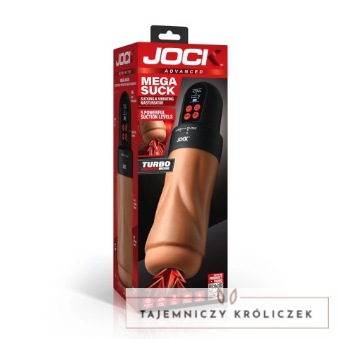 Mega Suck Advanced - system ssąco-wibrujący, 5 trybow, USB, czarny Curve Toys