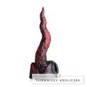 XR Brands Dragon Tongue Model Silikonowy Czerwono-Czarny 24 cm XR Brands