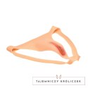 XR Brands Jockstrap silikonowy anatomiczny model z kieszenią, uniwersalny rozmiar XR Brands