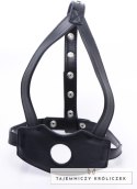 XR Brands Master Series uprząż twarzowa z elementem anatomicznym czarna XR Brands
