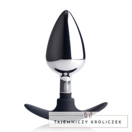 XR Brands Metalowy korek z silikonową bazą duży, hipoalergiczny XR Brands