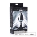 XR Brands Metalowy korek z silikonową bazą duży, hipoalergiczny XR Brands