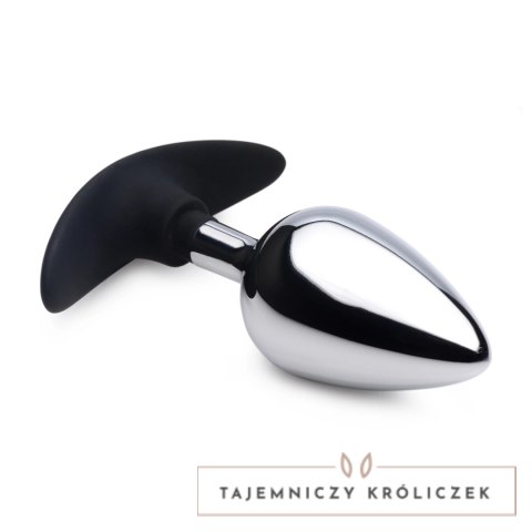 XR Brands Metalowy korek z silikonową bazą duży, hipoalergiczny XR Brands