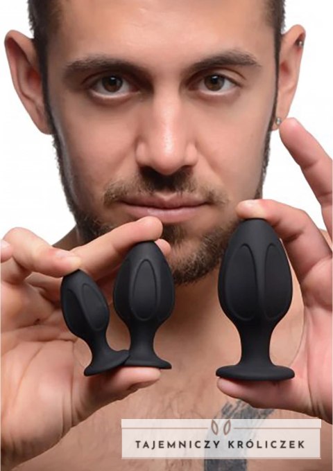 XR Brands Triple Juicers silikonowy zestaw 3 wtyczek anatomicznych XR Brands