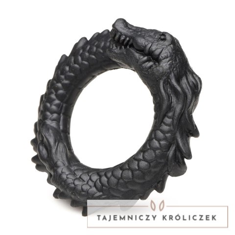 XR Brands silikonowy pierścień prążkowany elastyczny anatomiczny XR Brands