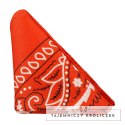 The Code silikonowy pierścień z opaską bandana, pomarańczowy zestaw Doc Johnson