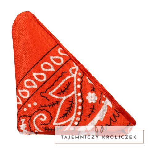 The Code silikonowy pierścień z opaską bandana, pomarańczowy zestaw Doc Johnson