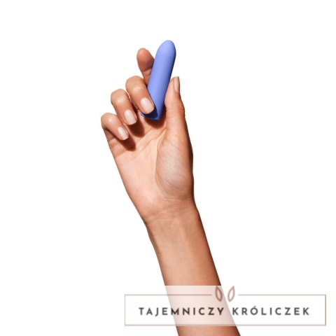 Dame Zee Mini urządzenie wibracyjne fioletowe, 3 tryby, USB, kompaktowe Dame