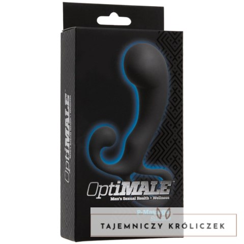 Doc Johnson OptiMALE P-Massager silikonowy masażer punktu P czarny Doc Johnson
